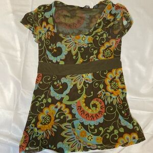 New York and company blouse, size large